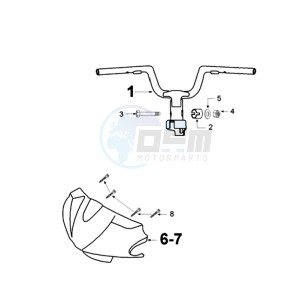 VIVA 2 SPA drawing HANDLEBAR