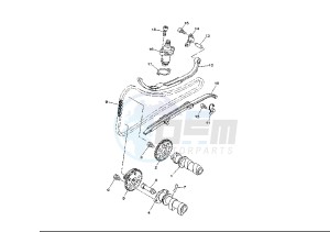 YP MAJESTY 400 drawing CAMSHAFT - CHAIN