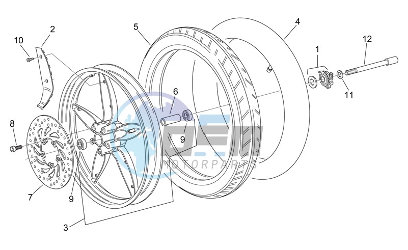 Front wheel