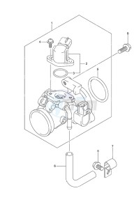 DF 20A drawing Throttle Body