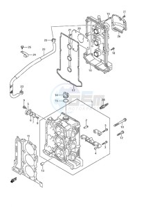 DF 50A drawing Cylinder Head