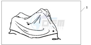 CBR1000RRA Korea - (KO) drawing BODY COVER L