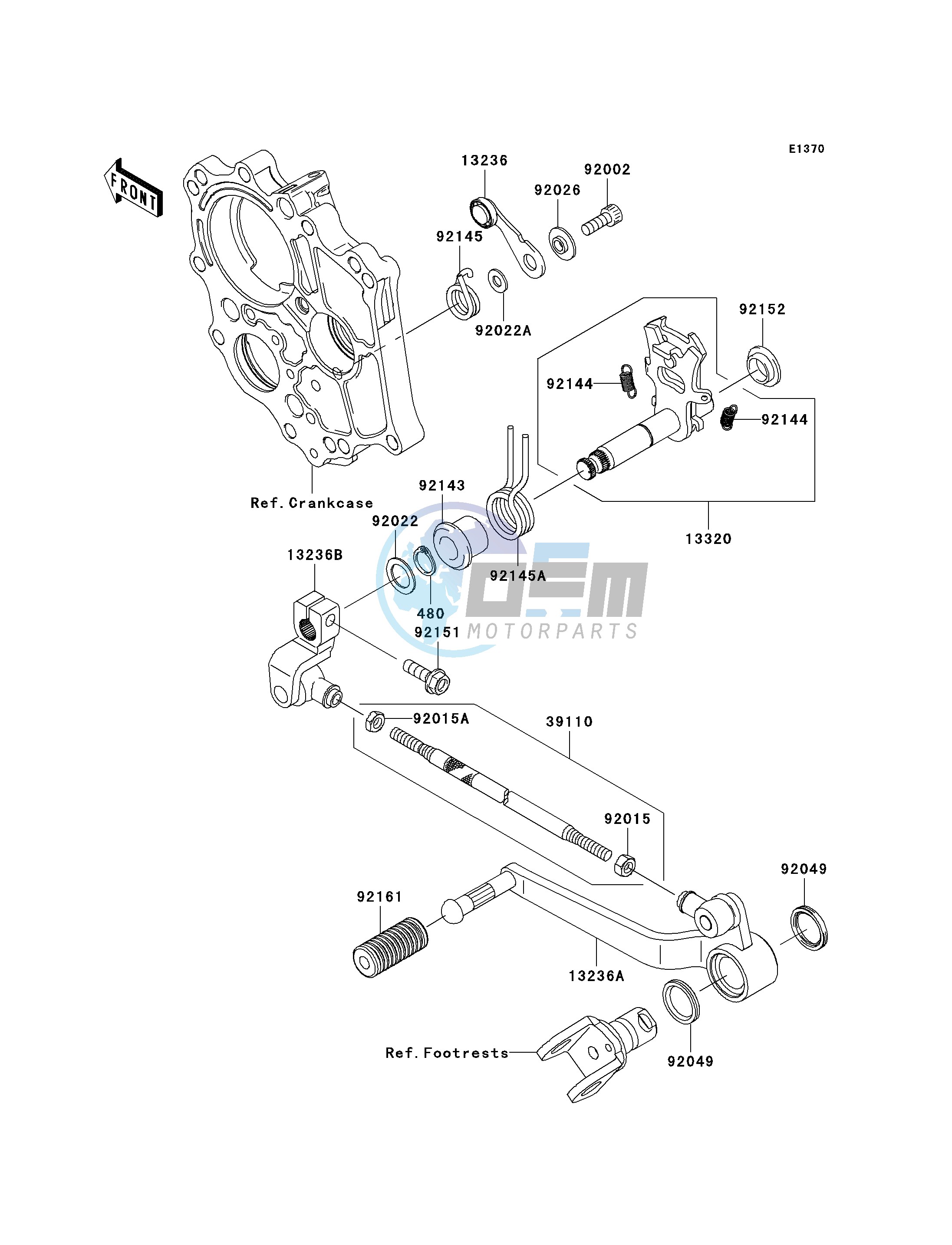 GEAR CHANGE MECHANISM