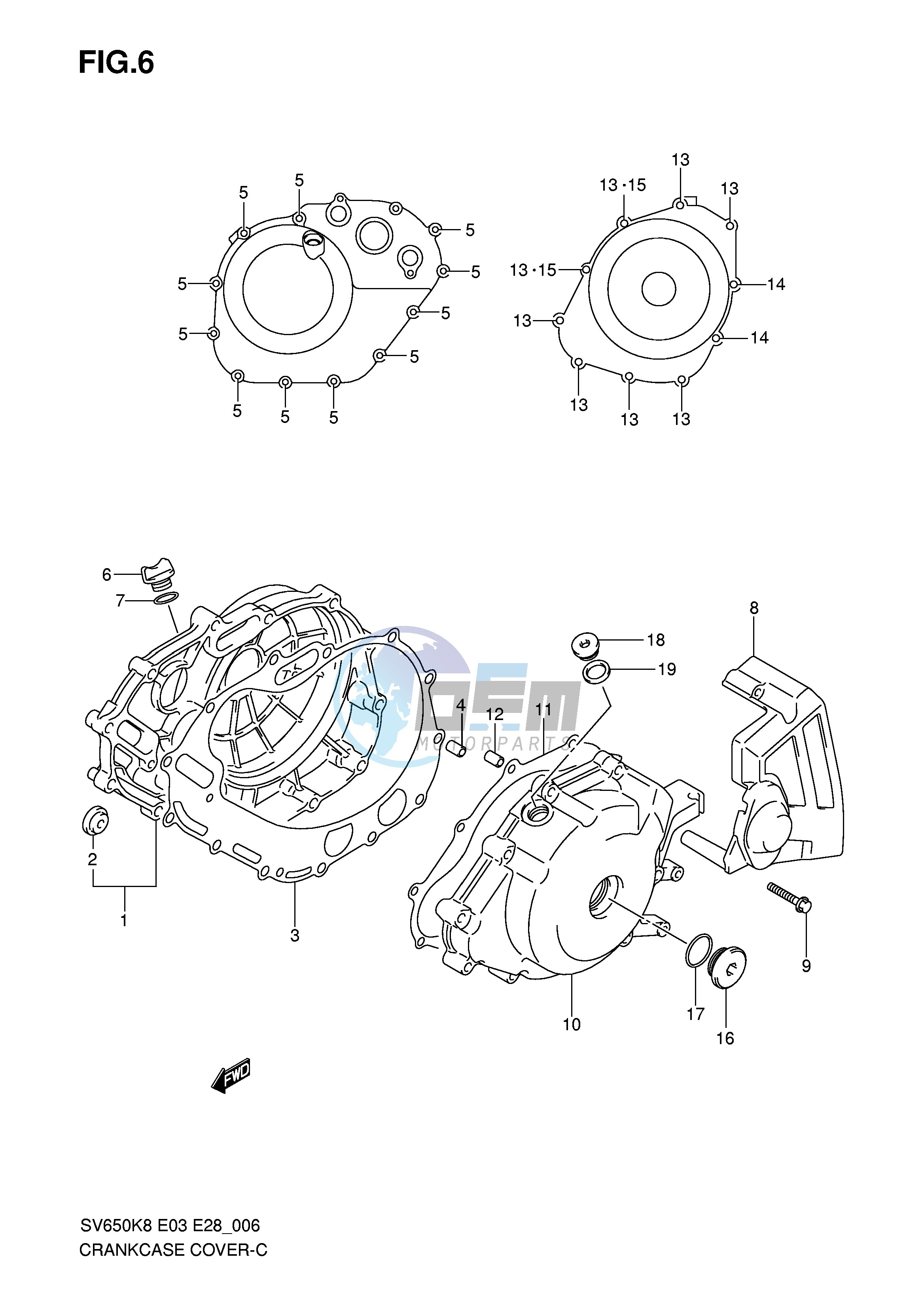 CRANKCASE COVER