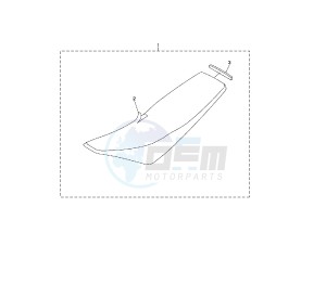 WR F 450 drawing SEAT