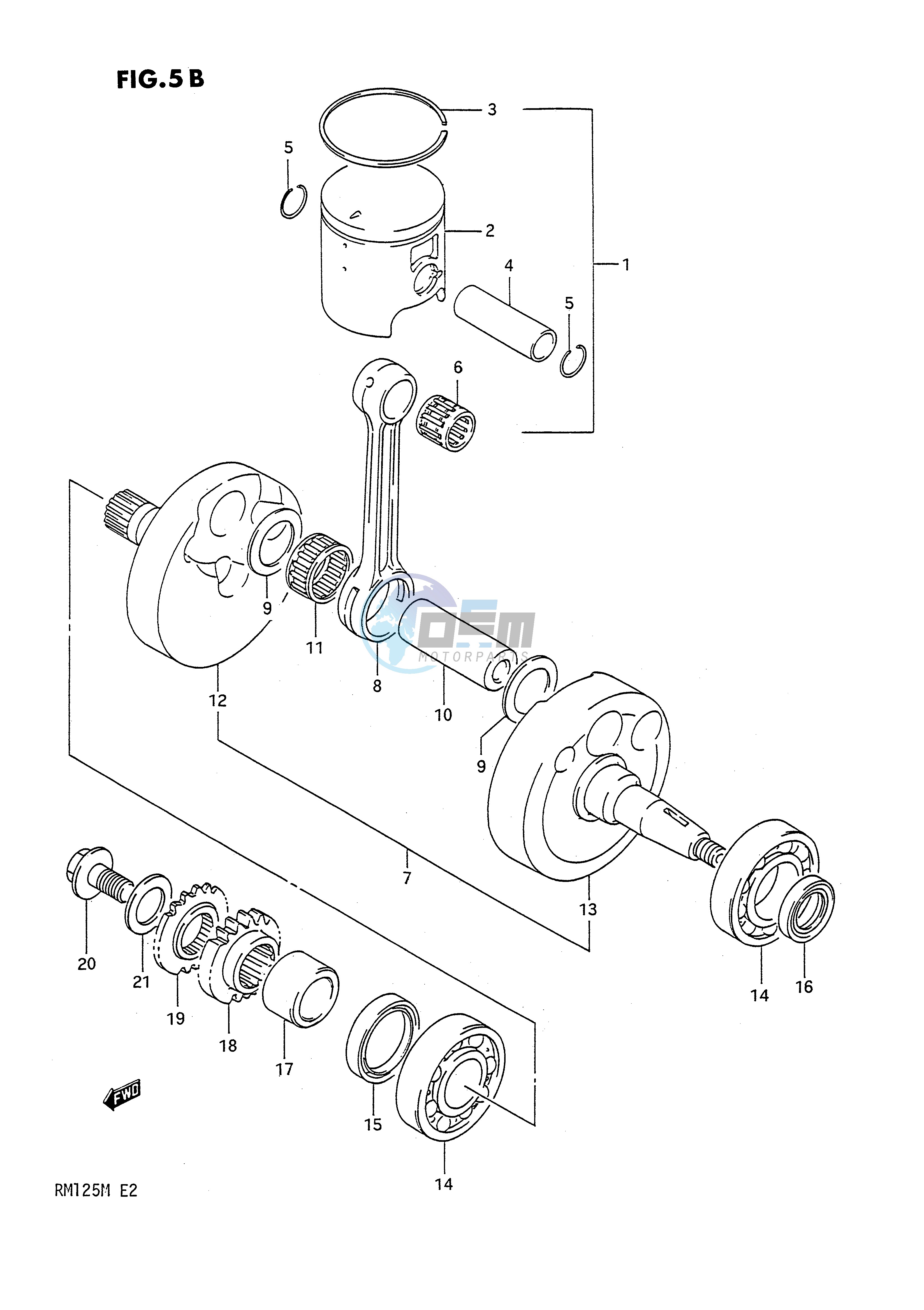 CRANKSHAFT (MODEL M)