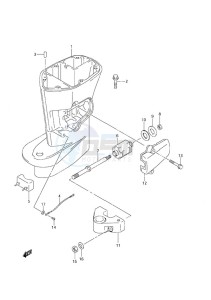 DF 25 drawing Drive Shaft Housing