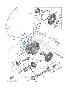 YXF850ES YXF85WPSJ WOLVERINE X (BG41) drawing DRIVE SHAFT