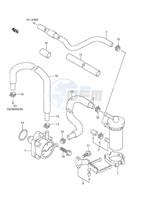 DF 140 drawing Fuel Pump