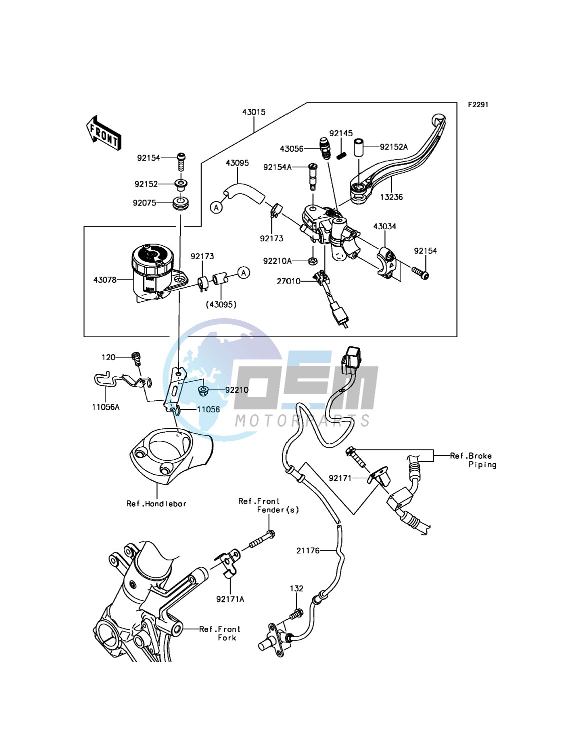 Front Master Cylinder