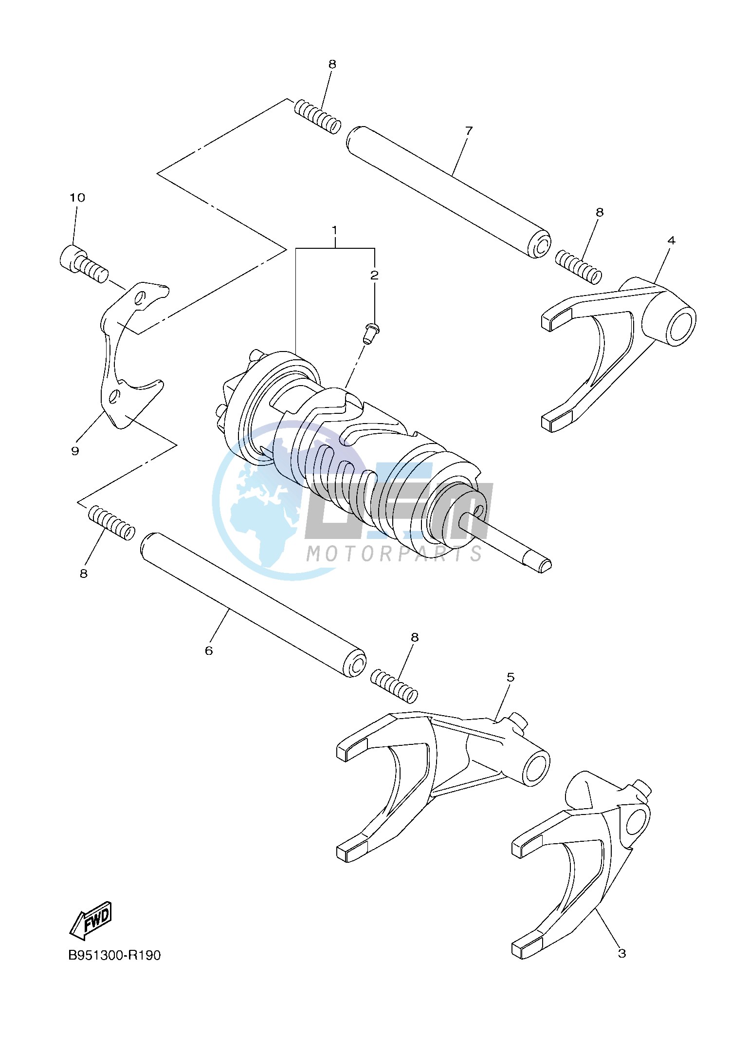 SHIFT CAM & FORK