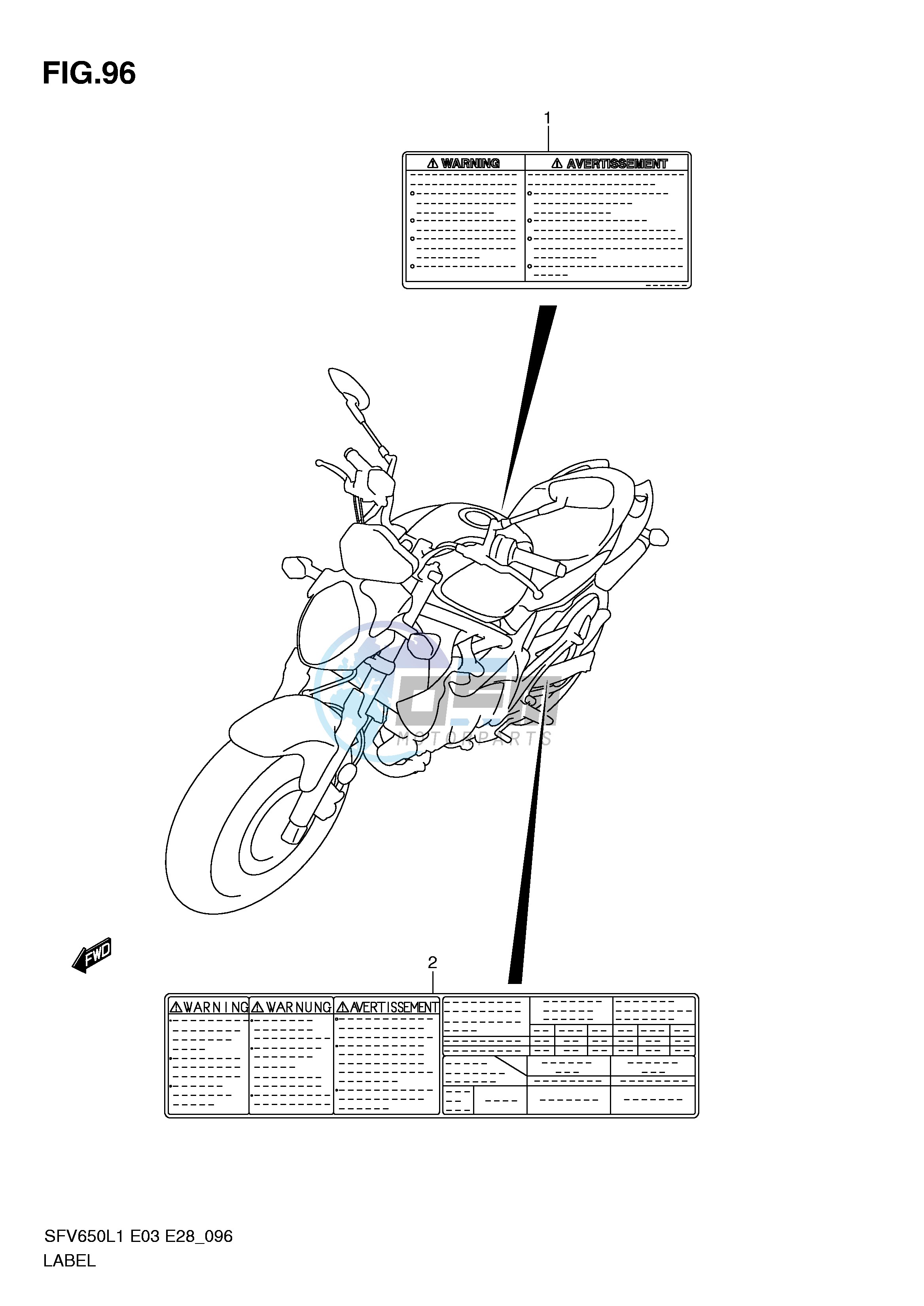 LABEL (SFV650AL1 E28)