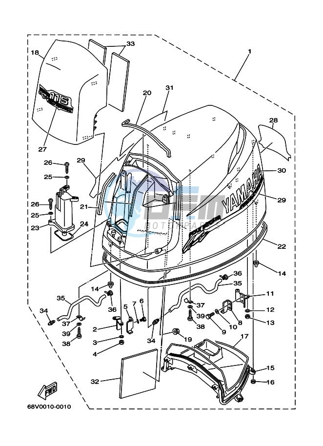 FAIRING-UPPER