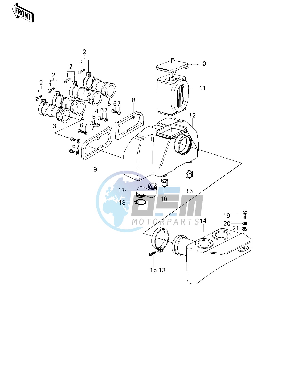 AIR CLEANER -- 78 D1- -