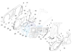 Wi-Bike Mas Mech Active 0 drawing Central cover