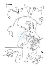 LT-F250 (E3) drawing COOLING FAN (MODEL N P R S:OPTIONAL)