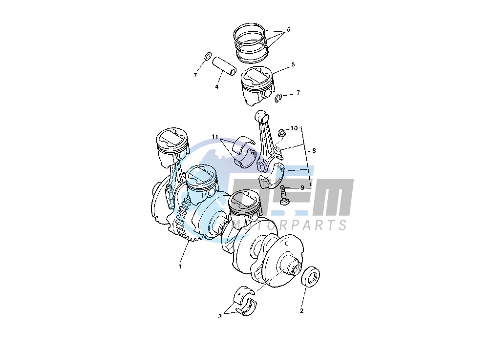 CRANKSHAFT PISTON