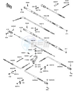 KAF 540 C [MULE 2010] (C1) [MULE 2010] drawing CABLE