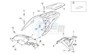 Atlantic 125 e3 drawing Rear body II