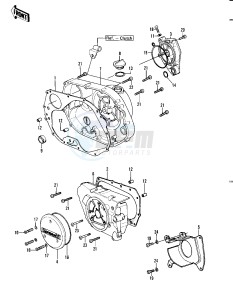 KLT 250 A [KLT250] (A1) [KLT250] drawing ENGINE COVERS -- 82 A1- -