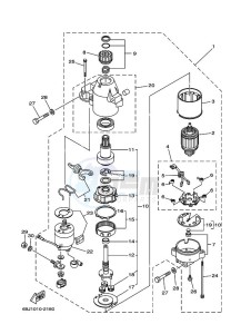 LF225TXRC drawing STARTER-MOTOR