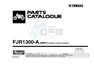 FJR1300A FJR1300-A FJR1300A ABS (B881) drawing .1-Front-Page