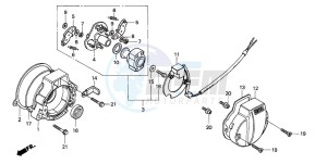 XR200R drawing PULSE GENERATOR