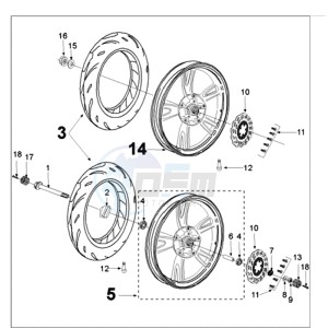 TWEET PX drawing WHEELS