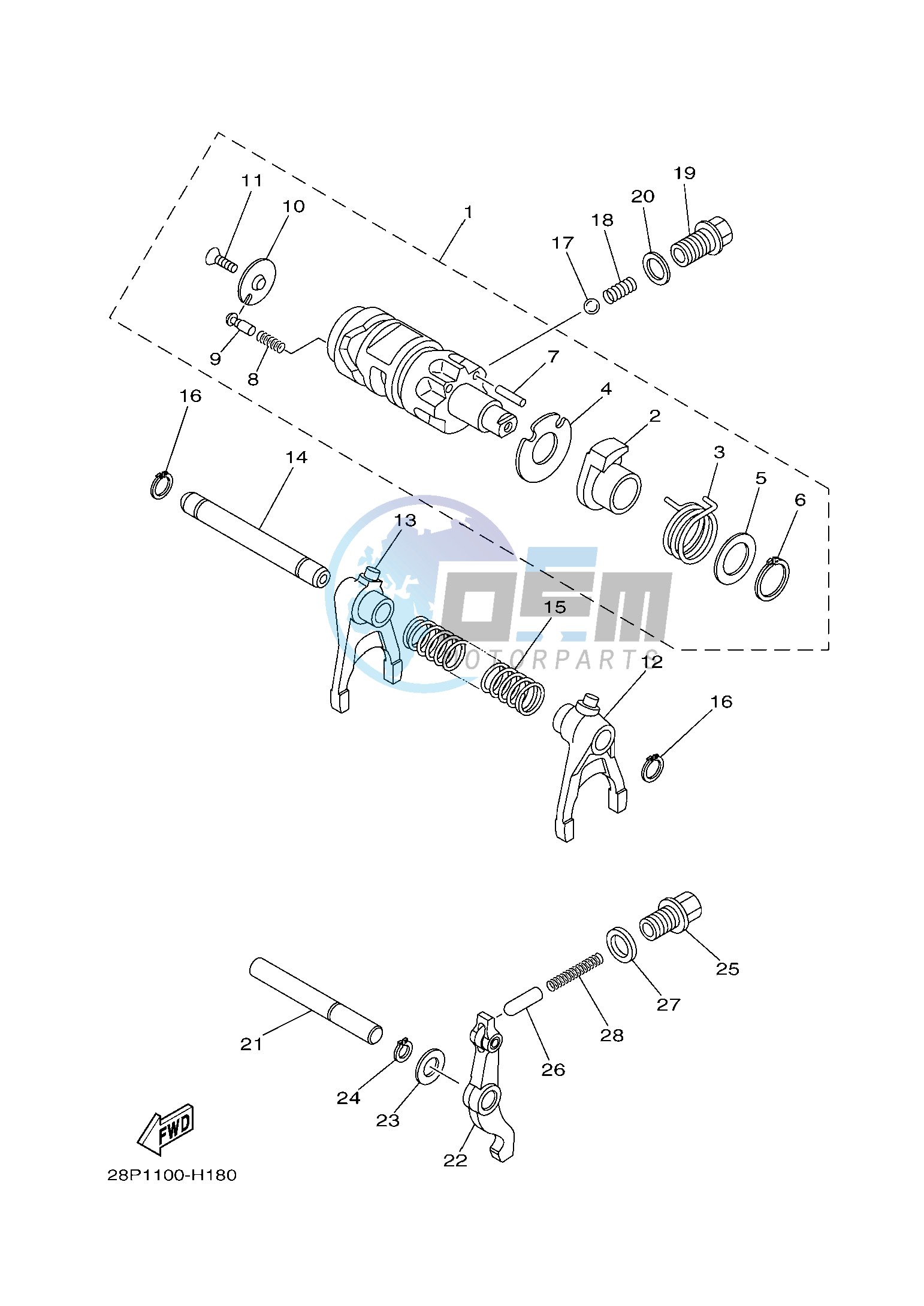 SHIFT CAM & FORK