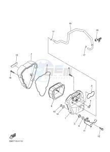 XVS1300A MIDNIGHT STAR (11C7) drawing INTAKE 2