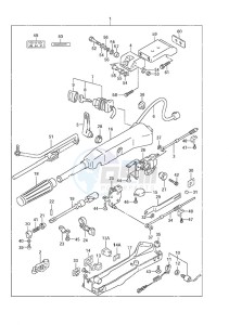 DF 40A drawing Tiller Handle