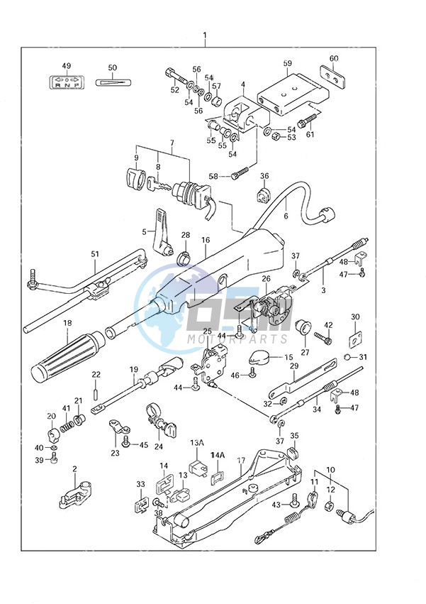 Tiller Handle