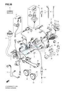 LT-A700X (P17) drawing WIRING HARNESS (MODEL K6 ~F.NO.5SAAP41A 67110000)