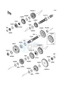 VN1700_CLASSIC_ABS VN1700FEF GB XX (EU ME A(FRICA) drawing Transmission