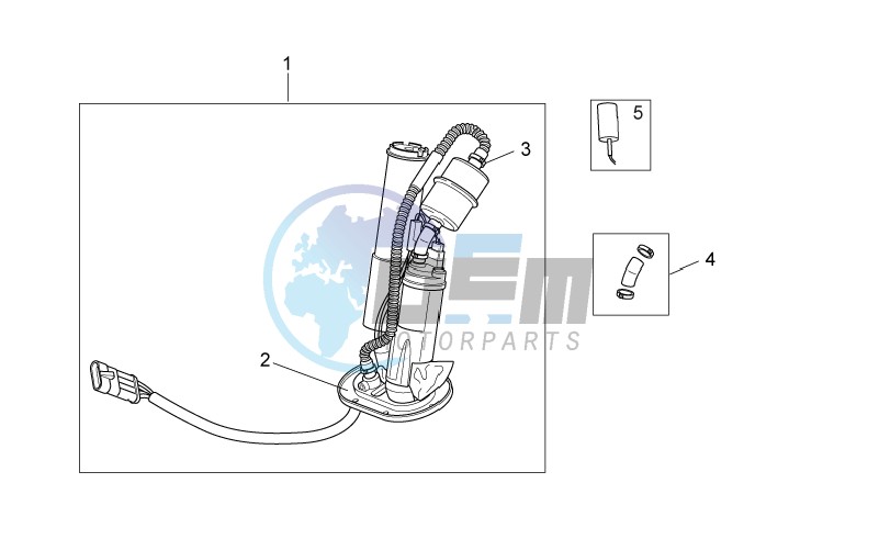 Internal fuel pump