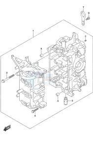 DF 25A drawing Cylinder Block