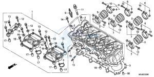 CBF1000FAC drawing CYLINDER HEAD