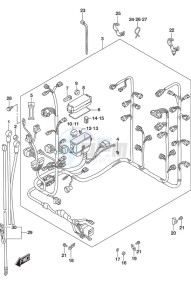 DF 250AP drawing Harness