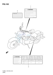 VL800 (E3-E28) VOLUSIA drawing LABEL (VL800TL1 E33)