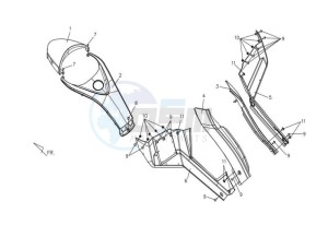 QUAD LANDER 300S drawing COWLING L / R