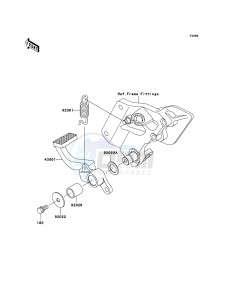 ZZR1200 ZX1200-C4H XX (EU ME A(FRICA) drawing Brake Pedal