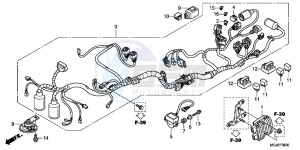 CBF1000FAC drawing WIRE HARNESS