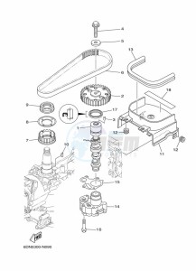 F25DMHL drawing OIL-PUMP