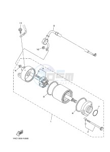 MT09TRA MT-09TRA TRACER 900 (2SCB) drawing STARTING MOTOR