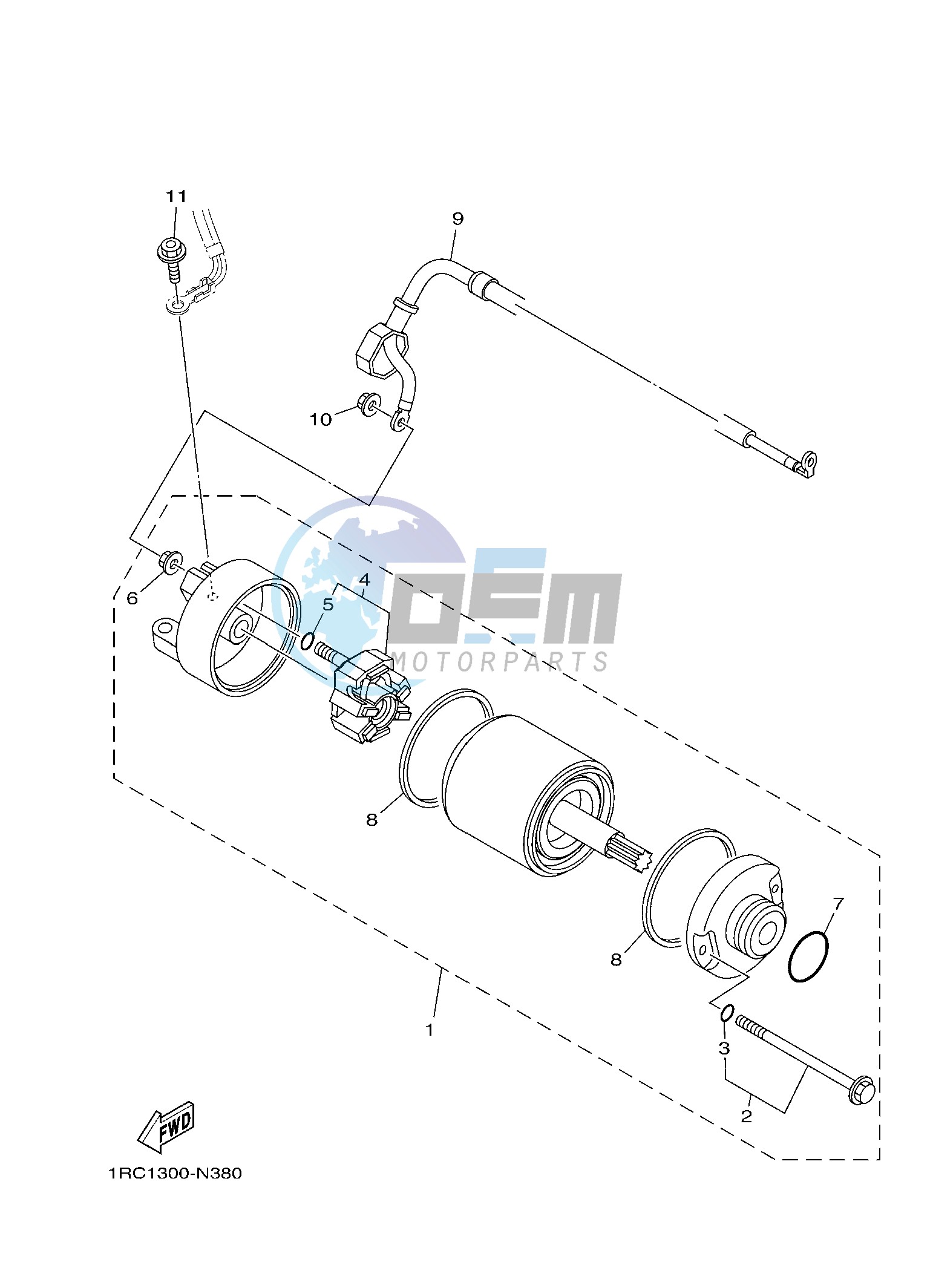 STARTING MOTOR