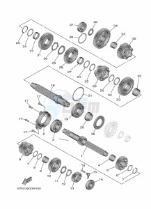 NIKEN GT MXT890D (BFD1) drawing TRANSMISSION