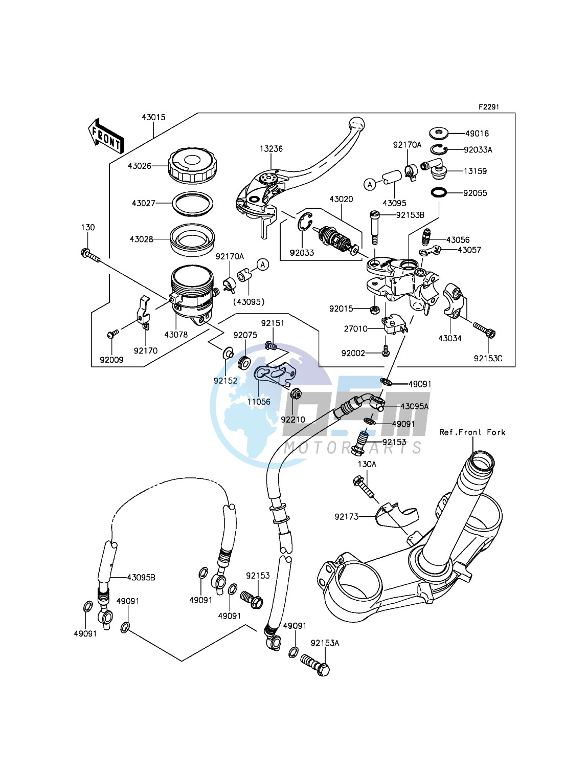 Front Master Cylinder