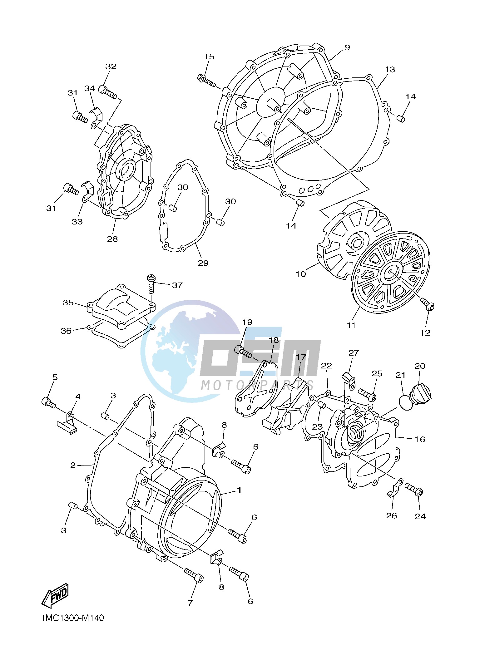 CRANKCASE COVER 1