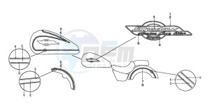 VT1100C2 drawing STRIPE/MARK