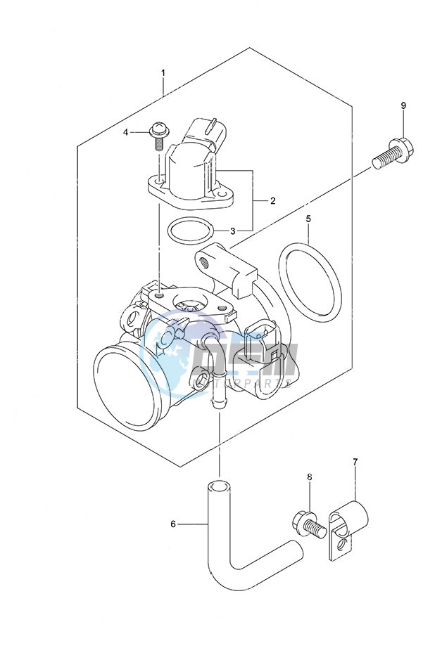 Throttle Body Non-Remote Control